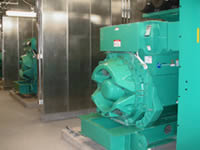 Three 2 MW diesel generator sets from Cummins Power Generation provide standby power for Alberta Children's Hospital